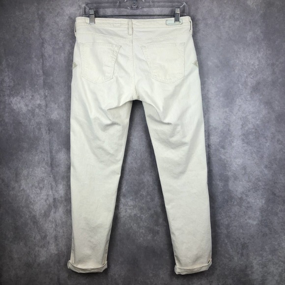 Adriano Goldschmeid Jeans Womens 28 The Stevie Pants Southwest Cream Green USA - Picture 6 of 14